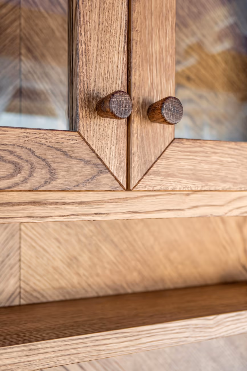 Détail de fenêtre en bois